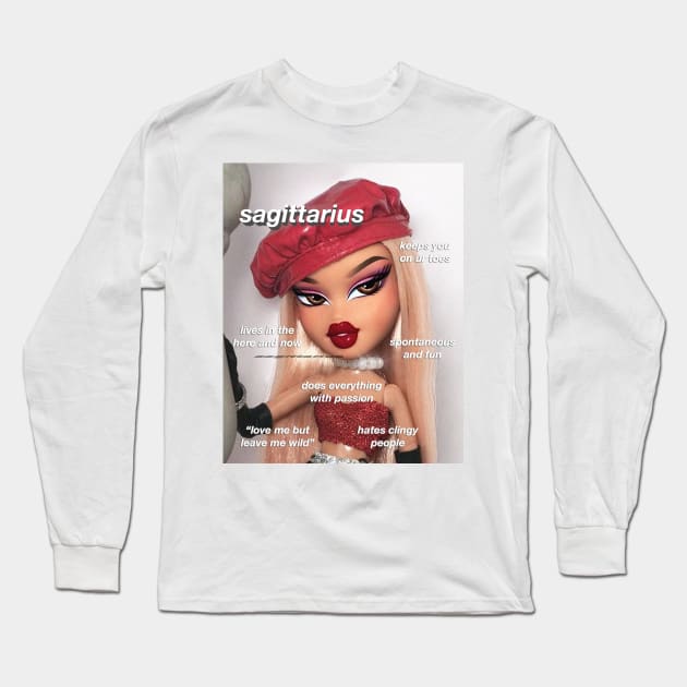 Sagittarius bratz Long Sleeve T-Shirt by ematzzz